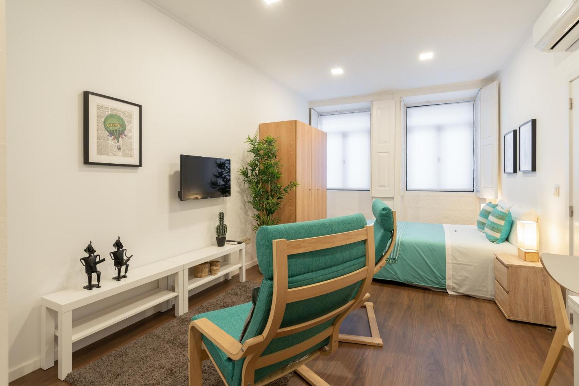 Host Wise - Modern Studios With Terrace - Walk Everywhere Porto Oda fotoğraf